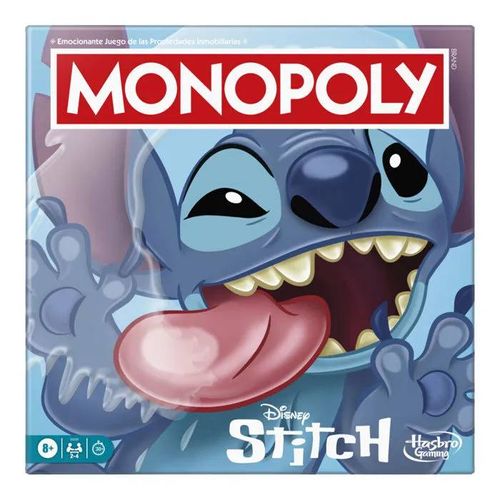Jeux De Société Hasbro Spanish Disney Stitch Monopoly