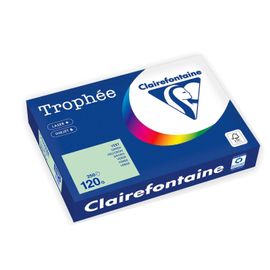 Clairefontaine Ramette Papier Fsc A4 120g 250 Feuilles Vert