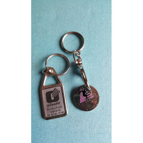 Lot De 2 Portes Clés