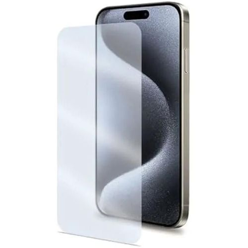 Protection D'écran - Celly - Easy1054sp - Iphone 15 Pro - Multicolore - 2 Cm D'épaisseur