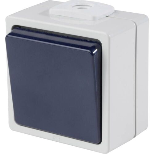 Interrupteur en saillie as - Schwabe 62450 IP54 gris