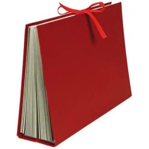 Classeur À Soufflets - Liderpapel - Fu01 - Format A4 - 3 Rabats En Carton - Couleur Rouge