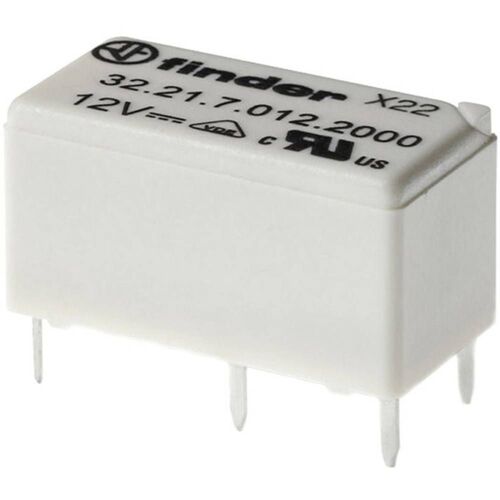 Relais pour circuits imprimés Finder 32.21.7.012.2000 12 V/DC 6 A 1 inverseur (RT) 1 pc(s)