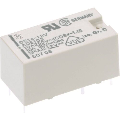 Relais pour circuits imprimés Panasonic DE1AL212 12 V/DC 10 A 1 NO (T) 1 pc(s)