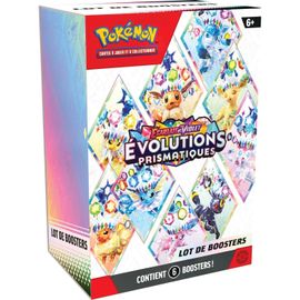 Bundle De 6 Boosters Evolutions Prismatiques Pokemon
