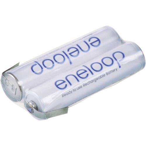 Pack d'accus 2x LR03 (AAA) NiMH Panasonic 133606 2.4 V 750 mAh
