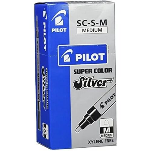 Marqueur - Pilot - 2440 - Couleur Argent - Opaque - Multi-Usage