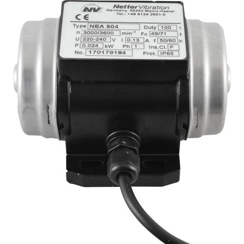 Vibrateur électrique Netter Vibration NEA 504 230 V/AC 3 000 tr/min 40 N 0 024 kW 0.13 A 1 pièce