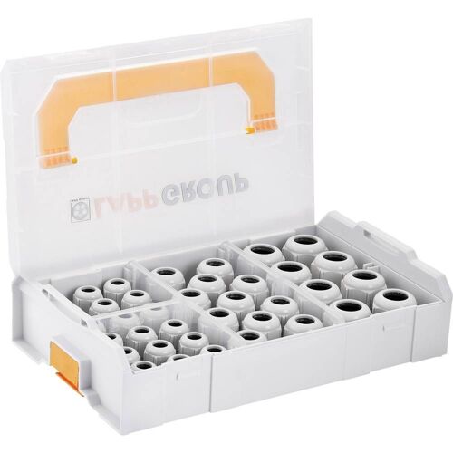 Assortiment de presse-étoupes LappKabel SKINTOP® L-BOXX MINI ST-M 53110040 Polyamide gris-argent (RAL 7001) 1 set