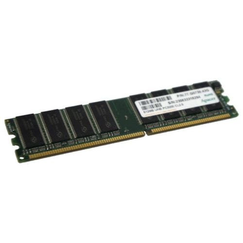 512Mo RAM PC Bureau APACER 77.G0739.43G DIMM DDR PC-3200U 400MHz CL2.5