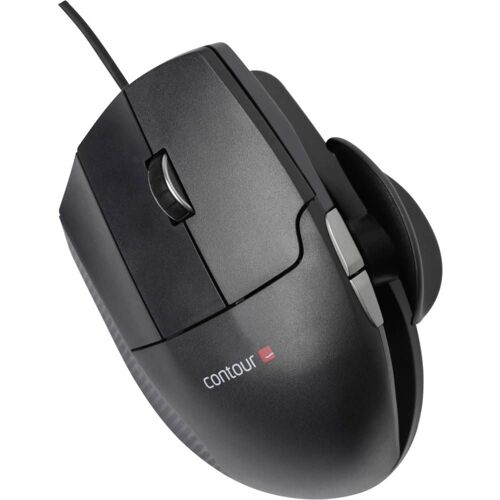 Souris USB Contour Design Unimouse Left ergonomique noir