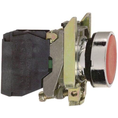Bouton-poussoir à rappel actionneur plat vert Schneider Electric Harmony XB4BA31 1 pc(s)