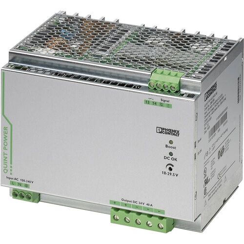Alimentation rail DIN Phoenix Contact QUINT-PS/1AC/24DC/40 29.5 V/DC 40 A 18 W 1 x