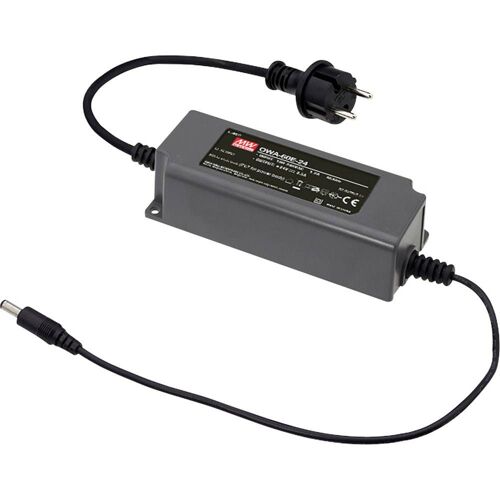 Alimentation de table à tension fixe Mean Well OWA-60E-48 48 V/DC 1.25 A 60 W 1 pc(s)