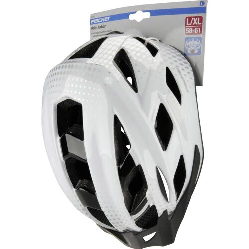 Casque Mtb Fischer Fahrrad 86720 Blanc, Noir M