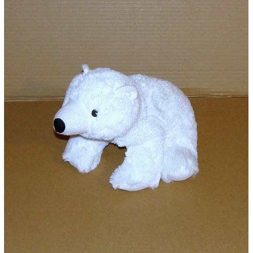 Ours Polaire Bouillotte Intelex Peluche Doudou Animal Micro Ondable