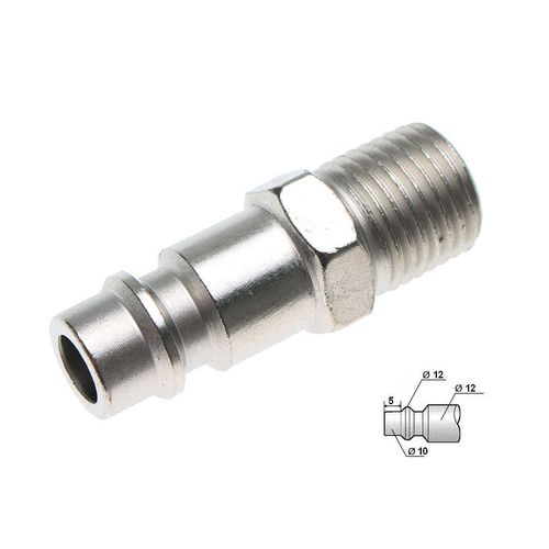 EMBOUT MALE BGS COUPLEUR TYPE EURO LINE FILETE 1/4