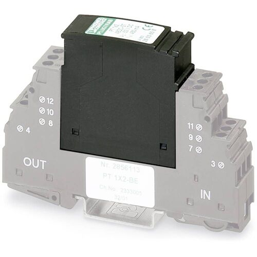 Cartouche parafoudre Phoenix Contact PT 1X2-24DC-ST 2856032 10 kA set de 10