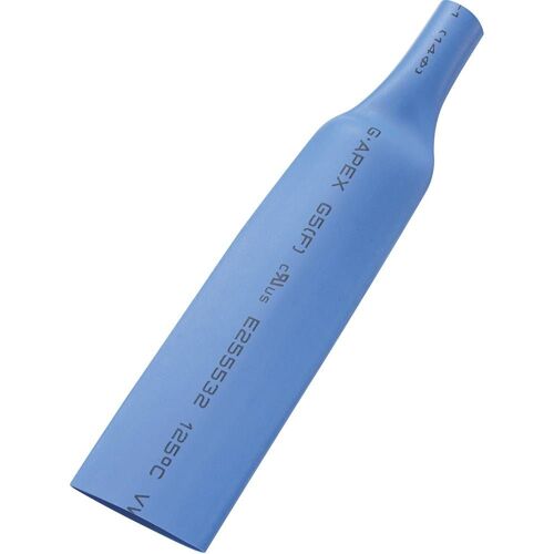 Gaine thermorétractable sans colle 2:1 TRU COMPONENTS B2G5-4 BL 1571368 bleu Ø avant retreint: 5 mm 10 m