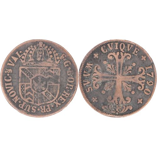 Suisse - 1790 - Canton De Neuchatel - 1/2 Batzen - Frederick-Guillaume Ii De Prusse - 17-078