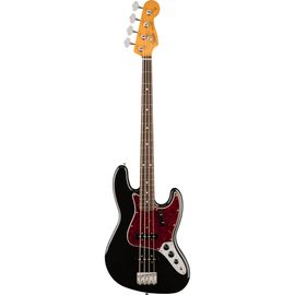 Fender Vintera Ii 60s Jazz Bass Rw Black Basse Électrique Avec Housse Deluxe