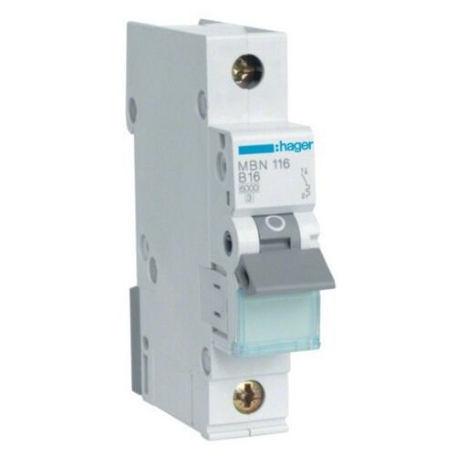 Disjoncteur Hager MBN116 1 pôle 16 A