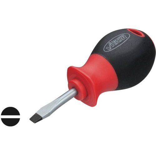 pour l'atelier Tournevis plat Vigor Largeur de la lame: 5.5 mm