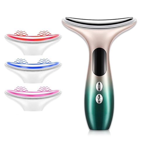 Appareil Professionnel Anti-Âge À Micro-Courant Ems Pour Lifting Du Visage Et Du Cou Avec Luminothérapie