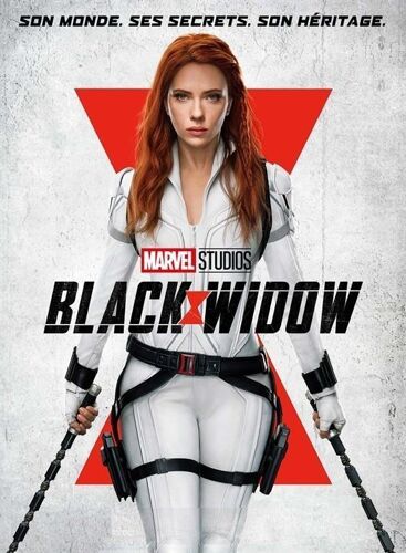 Black Widow / Marvel - Affiche Originale De Cinéma - Format 40x60 Cm - Un Film De Cate Shortland Avec Scarlett Johansson, Florence Pugh, David Harbour, Rachel Weisz - Année 2021