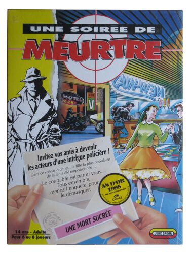 Une Soirée De Meurtre : Une Mort Sucrée (1995 Jeux Spear Réf. 051 517)