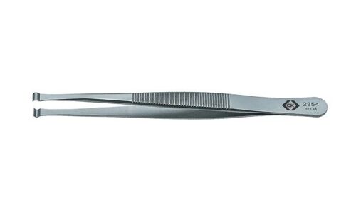 Pince brucelle de montage C.K. T2354 578 SA arrondie 115 mm 1 pc(s)