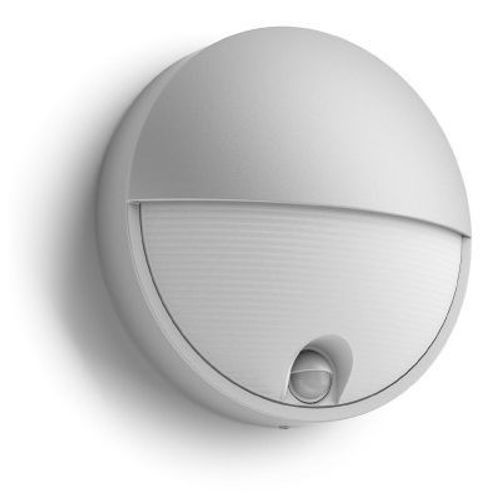Applique murale LED extérieure avec détecteur de mouvements Philips Lighting Capricorn IR 164568716 LED intégrée gris c