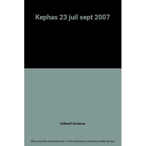 Kephas 23 Juil Sept 2007