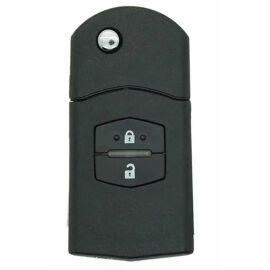 Coque Mazda 2 Boutons Lame Crantee