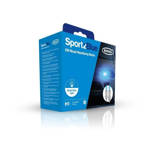 2 Ampoules H1 12v 80w P14.5s Sportzblue
