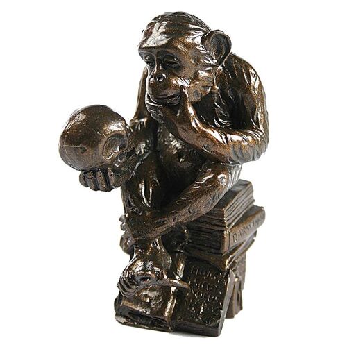 Figurine Reproduction Le Singe Savant De Rheinhold 13 Cm