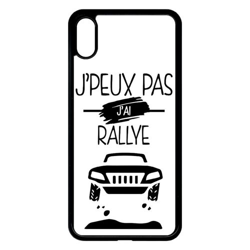 Coque Iphone Xs Max - J Peux Pas J Ai Rallye 1 - Noir