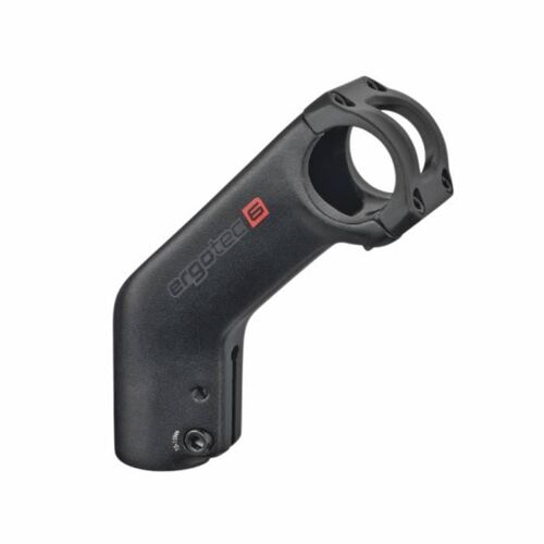 Potence Vtt -Urbain-Trekking Ergotec High Barracuda I Releve 45° Alu Noir 28.6 Mm Pour Cintre 31.8 Mm L 90 Mm (Homologue Niveau