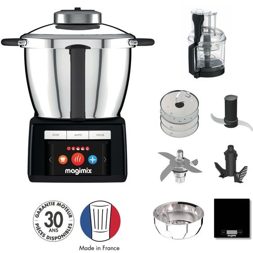 Magimix Cook Expert - Robot cuiseur - 3.5 litres - 900 Watt - noir - avec balance de cuisine