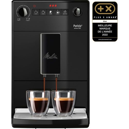 Expresso Broyeur Melitta PURISTA PURE BLACK F230-001