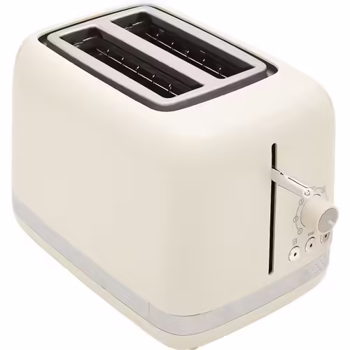 Moulinex Soleil LT300A10 - Grille-pain - 2 tranche - 2 Emplacements - ivoire