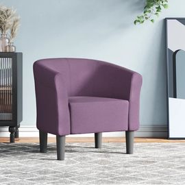 Vidaxl Fauteuil Cabriolet Violet Tissu