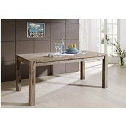 Table À Manger 180x90 Palissandre Huilé Gris Taupe Nature Grey 505