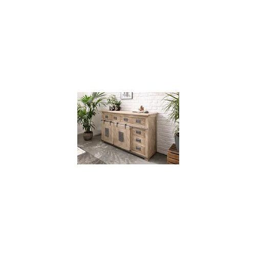 Buffet 150x45 Manguier Laqué Blanchi Railway 320