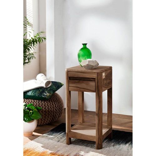 Table D'appoint 30x30 Palissandre Teinté Smoked Cherry Toronto 112