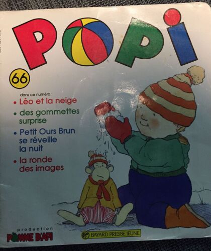 Popi N° 66 Léo A La Neige
