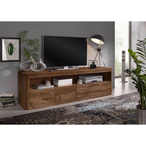 Meuble Tv 190x50 Palissandre Teinté Smoked Cherry Toronto 147