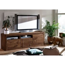 Meuble Tv 178x40 Palissandre Teinté Smoked Cherry Toronto 120