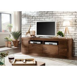 Meuble Tv 178x40 Palissandre Teinté Smoked Cherry Toronto 121