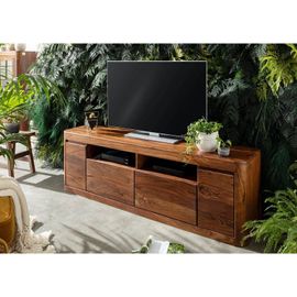 Meuble Tv 178x40 Palissandre Ciré Noisette Toronto 221